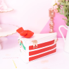 Pretty Bow Cake Slice Novelty Purse