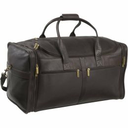 Cafe Log Cabin Duffel Bag