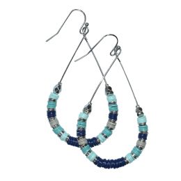 Cadence III Earrings, Blue