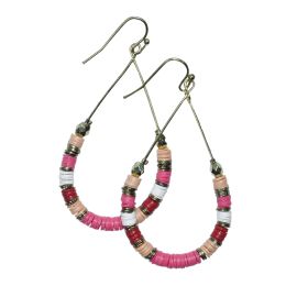 Cadence III Earrings, Peach