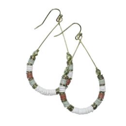 Cadence III Earrings, White