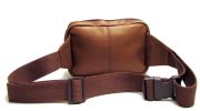 Four Compartment Waist Bag - Tan