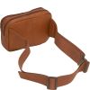 Four Compartment Waist Bag - Tan