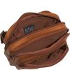 Four Compartment Waist Bag - Tan