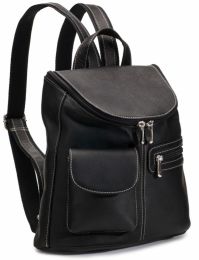 Faye Classic Black Backpack