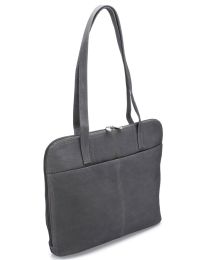 Gray Modern Laptop Tote