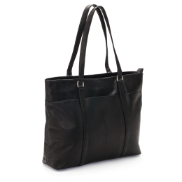 Pretty in Black Laptop Tote