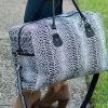 Snakeskin Travel Bag