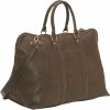 Chocolate Distressed Getaway Duffel