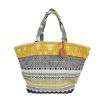 Hornet Mixed Pattern Large Tote w/Coin purse