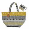 Hornet Mixed Pattern Large Tote w/Coin purse