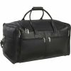 Black Log Cabin Duffel Bag