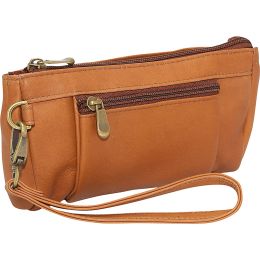 Large Wristlet Wallet (Color: Tan)