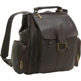 Classic Multi Pocket Backpack (Color: Cafe)