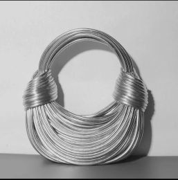 Strappy Lil' Purse (Color: Silver)