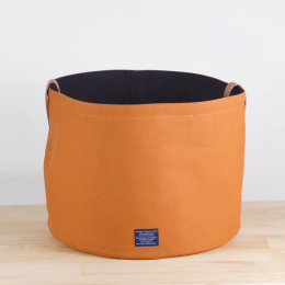 Canvas Storage Bucket (Color: Sierra)