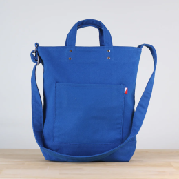 Commuter Laptop Tote (Gold: Cadet Blue)