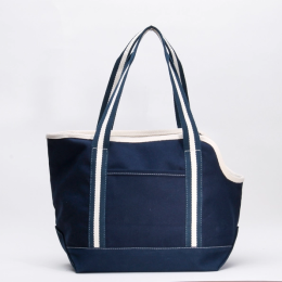 Pet Carrier Tote Bag (Color: Navy)